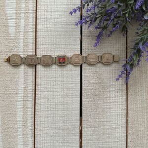 VINTAGE 1930s/1940s Paris Souvenir Link Bracelet